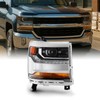 AKKON - Fits 2016-2019 Chevy Silverado 1500 [HID/Xenon Type] Projector