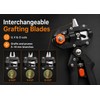 2-in-1 Tree Grafting and Pruning Tool Kit with Storage Case