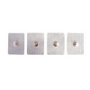 PG470 Disposable Electrostimulation Electrodes Conductive Fabric Rectangular (35mm x 45mm)