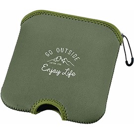 Captain Stag Monte UG-3085 Hot Sandwich Maker, Toast Cover, Olive, 7.1 x 7.5 inches (180 x 190 mm)