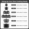 KOOC Triple Slow Cooker Buffet Server and Food Warmer 3x1.5