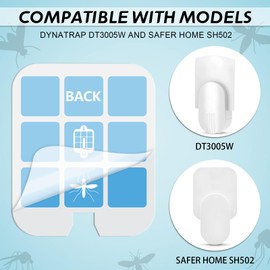 Bigear 48 Pack Refill Cartridges Kit Compatible with Safer Home SH502, DT3005W (48 Replacement Refill Cartridges) Replacement Cards Indoor use