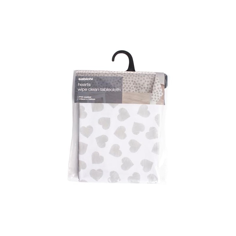 Sabichi Wipe Clean Tablecloth - Easy to Clean Waterproof Table