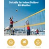 YNSZAS 𝙉𝙀𝙒 Professional Volleyball Net Heavy Duty, 46 FT Steel