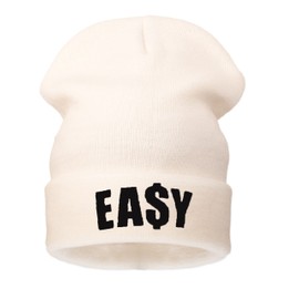 4sold (TM Bad Hair Day COMME DES F*CKDOWN DISOBEY GEEK WASTED YOUTH OFWGKTA BEANIE TSHIRT SNAP BACK HAT HATS Justin Bieber Bourn 1994 Want My Number Brand, Easy (white)