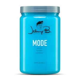 Johnny B. Mode Gel Fijador para Cabello 946 ml – Control Firme y Brillo Intenso, Fórmula sin Alcohol para Cabello Medio a Grueso