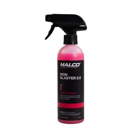 Malco Iron Blaster Fallout Remover - Dissolves Contaminants from Vehicles Such as Rail Dust, Industrial Fallout and Iron Deposits/Restores Paint to a Bright Finish / 16 Oz. (263016)