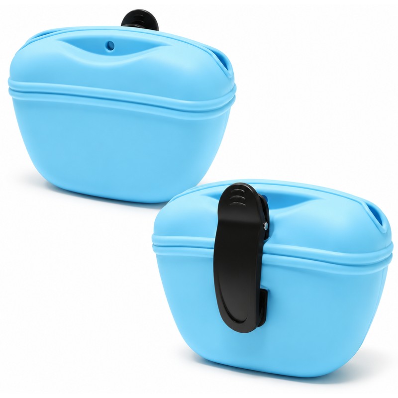 Portable Dog Treat Pouch for Training – Compact Waist Clip