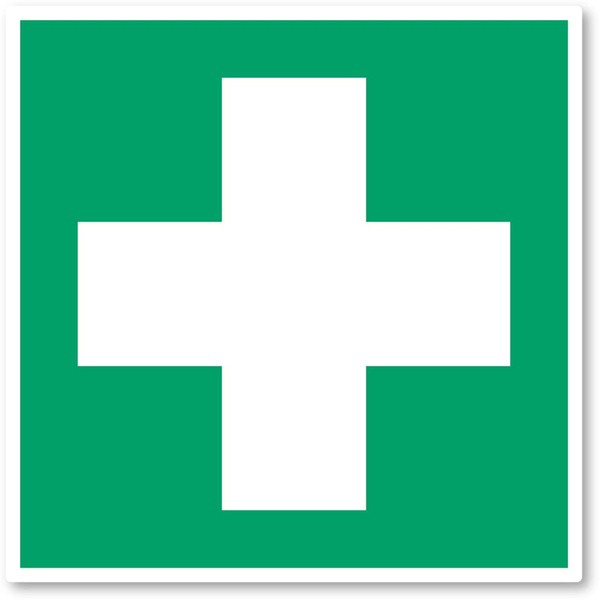 First Aid, Rescue Sign: E003 - DIN EN ISO 7010