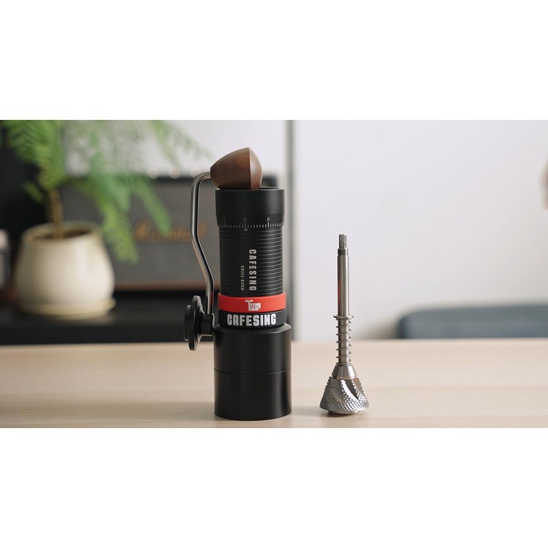 CafeSing GRIZZ 63 Manual Coffee Grinder, 63mm Conical Burr