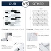 FunStick Marble Peel and Stick Backsplash for Kitchen 12"x12" Removable