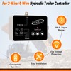 wolfwo Dump Trailer Wireless Remote Controller, for 3-Wire/4-Wire 12V Hydraulic
