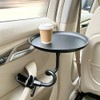 Bandeja de comida ajustable para coche, mesa de comedor, consola