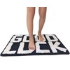 Cute Good Luck Bath Mat Black Bathroom Rugs Bathroom Accessories,