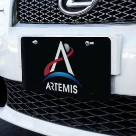 GRAPHICS & MORE NASA Artemis Moon Logo Novelty Metal Vanity Tag License Plate