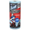 Scott Shop Original Blue Towels (75130), 9.4"x11" Cloth-like Paper Towel
