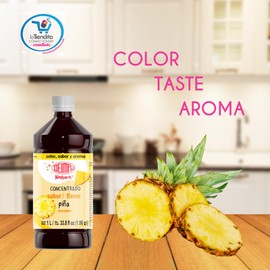 Deiman Natura Artificial Food Flavoring Pineapple Concentrate (33.8 fl oz)