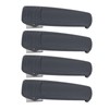 4PCS Portable Radio Belt Clip Handsfree Convenient Securely Hold for