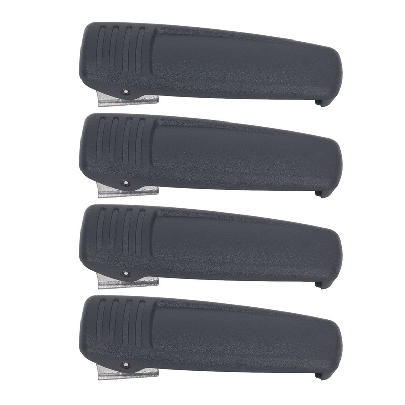 4PCS Portable Radio Belt Clip Handsfree Convenient Securely Hold for