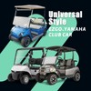 Panglong Golf Cart Wheel Center Cap, Universal Golf Cart Hubcaps-4PCS,