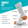 INCYLENCE Running Long Running Socks with Targeted Compression, Men and