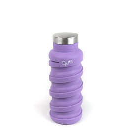 que Bottle - Fashionable & Collapsible 12oz Water Bottle (Violet Purple)