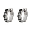 Men Small Huggie Hoop Earrings for Men Women Cartilage Cross
