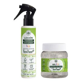 Loción + Gel Repelente Con Tea Tree, Efectivo Y Natural