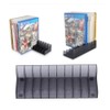 2PCS Game Holder Rack,CD Disks Card Holder Game Card Box,Game