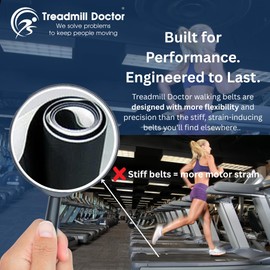 Treadmill Doctor Running Belt for The Horizon DT850 Treadmill