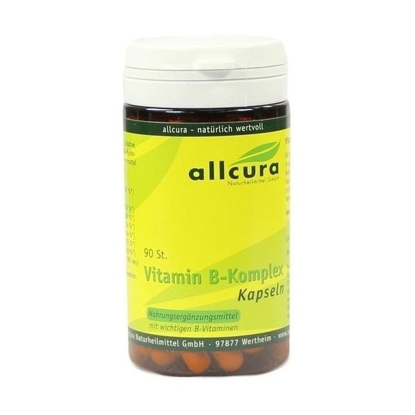 Allcura Vitamin B Complex Capsules 90 pcs