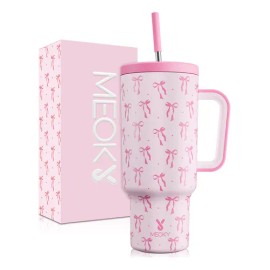 Meoky Vaso Térmico De Acero Inoxidable Con Calor/frí 40oz