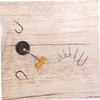 Gatuida 300pcs Double Barbed Carbon Steel Fishing Hooks Beak Shape