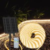 echosari 32.8Ft Solar Strip Lights Outdoor, IP68 Fully Waterproof LED