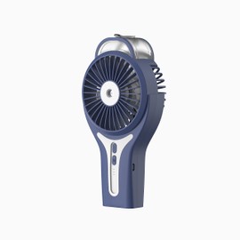 Sunneday Misting Fan | Handheld Fan with Water Mist | Rechargeable Cooling Spray Fan | Blue