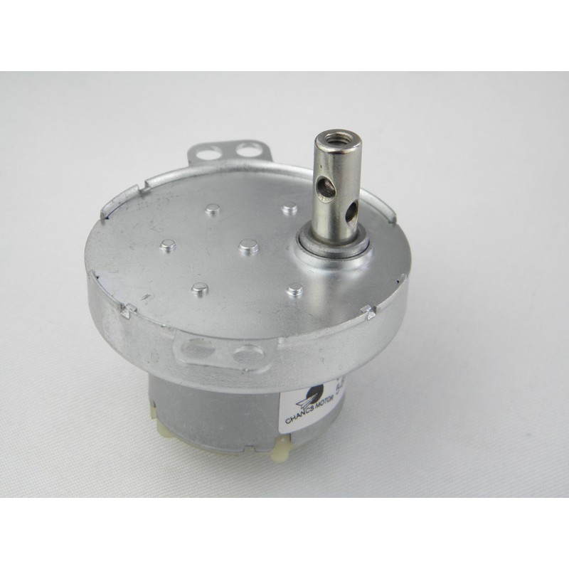 CHANCS DC Gear Motor JS-50 24V 15RPM Car Fan Motor
