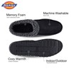 Dickies Men's Open and Closed Back Memory Foam Slippers with