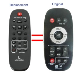 Unbranded/Generic New AKB73598401 Replacement Home Theater Sound Bar Remote for LG NB2020A NB2022A