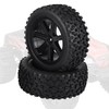 Pissente Set of 4 RC Truck Tyres, RC Truck Rubber