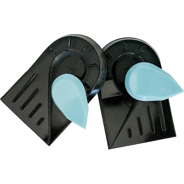 Shock Absorbing Gel Heel Spur Pads with Removable Plug for