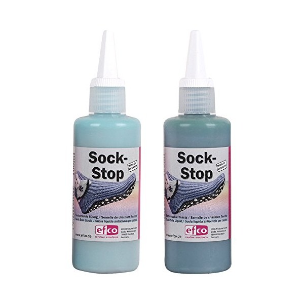 Sock-Stop Pack of 2 Light Blue, Dark Blue - Trendy and Really Attractive
