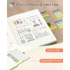 Smarpau A5 Graph Paper Notebook, Squared Notebook 320 Pages 100GSM