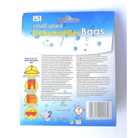 151 Dehumidifier Sachets, Multi-Colour, 10 x 10 x 10 cm