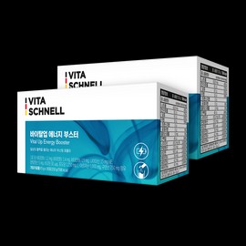 Nutrione Vitaschnell Vital Up Energy Booster Vitamin B Arginine Biotin 30 packets, 2 packs / 비타슈넬 바이탈업 에너지 부스터 비타민B 아르기닌 비오틴 30포, 2개