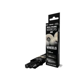 AK Real Colors Marker Set RCM102 Wheels (3pcs)