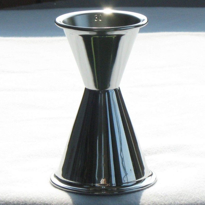 Nagao Tsubame-Sanjo Cocktail Measuring Cup Jigger Cup 60・30ml Graduated 18-8