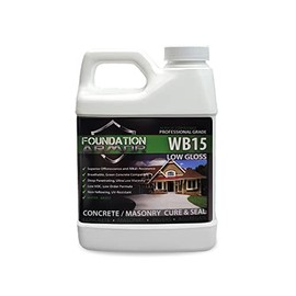 WB15 Water Based Low Gloss Acrylic Concrete and Paver Sealer 16 OZ Sample