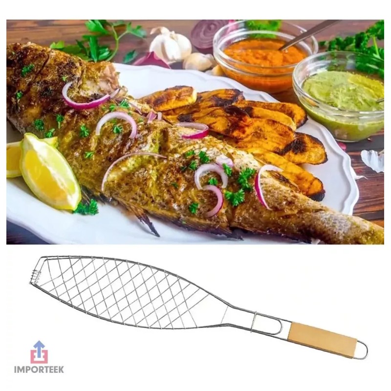 Importeek 5pz Rejilla Parrilla Zarandeado Pollo Carne Asado Ca Pescado