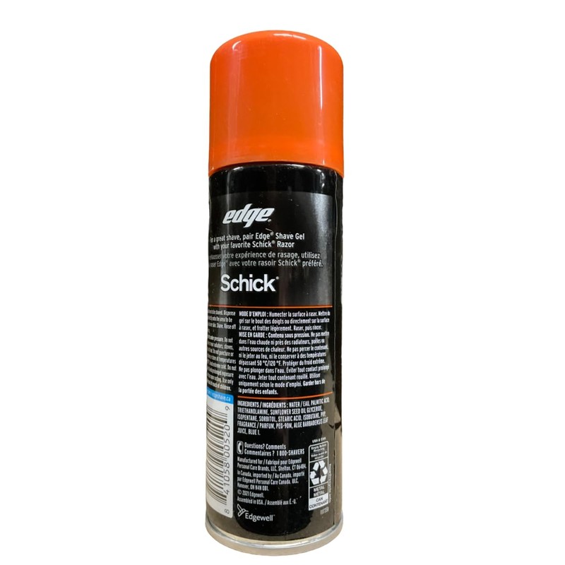 Edge Shave Gel Sensitive 7 Ounce (207ml) (3 Pack)