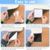 Rug Anchors Carpet Hook and Loop Non-slip Mat Anti-skid Stickers